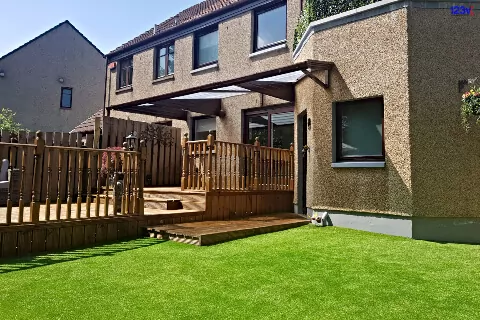 Patio and Garden canopies in brown