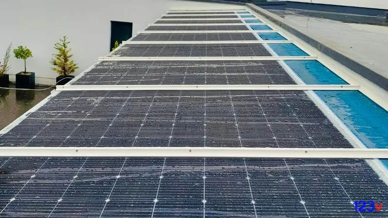 Solar Canopies Solar Powered 123v