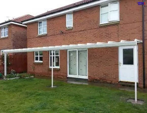 Glass Veranda in Dunfermline, Fife, Scotland